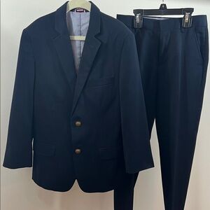 Tommy Hilfiger Youth Navy Suit Set Size 10